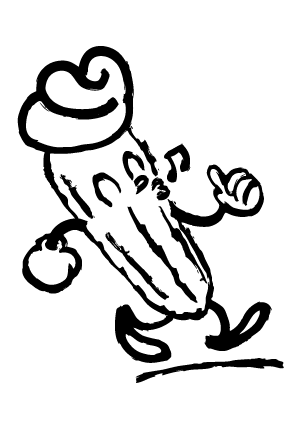 Desenho churro recheado Buena Pinta Churreria